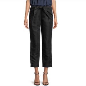 NWOT FRAME Overlap Knot Pant, Black, Noir, size Medium LWWB0078